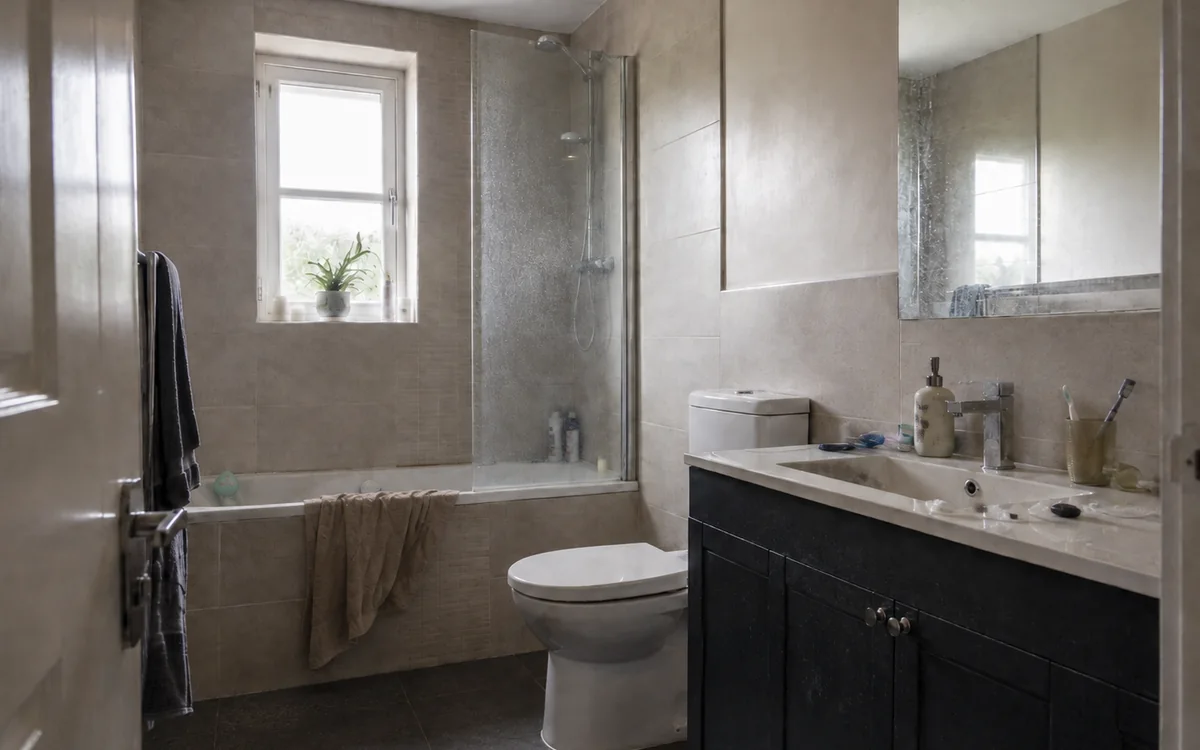 Illustrative before view — Bathroom Refresh