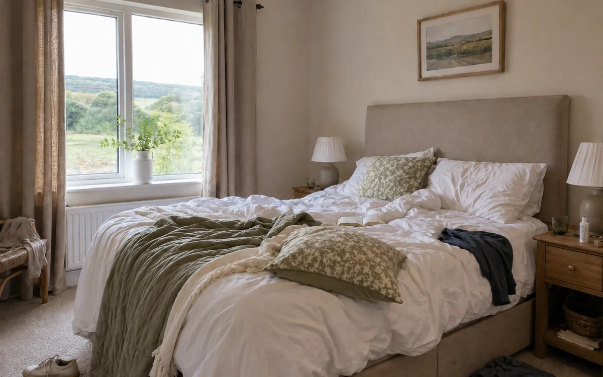 Illustrative before view — Bedroom Reset